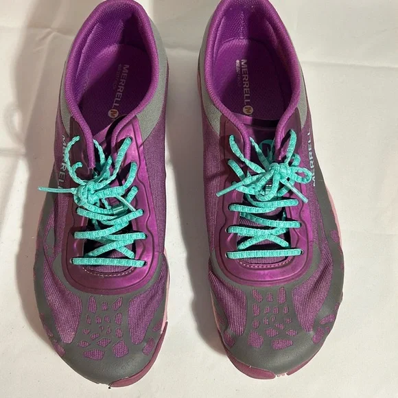 Merrell Women’s Purple All Out Soar Running Shoes Size 9.5-EUC - Picture 1 of 7